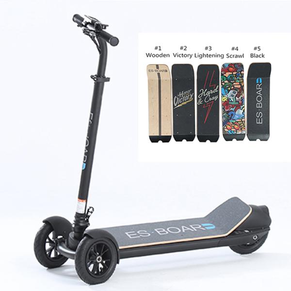 3 Wheels Powerful Electric Scooter 500w Power 120kg Max Loading Mobile Electric Scooter