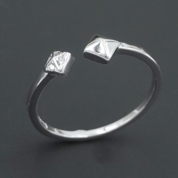 Пресноводные украшения обручальных колец жемчуга с дизайном пробела в-образности