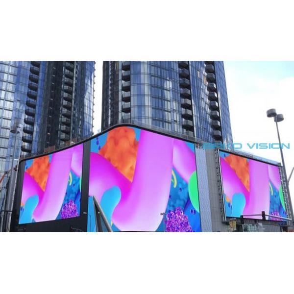 New Technology Energy Saving Cooling Screen P8 Outdoor Waterproof LED Fixed Surface Screen for Shopping Center