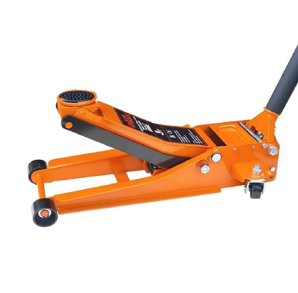 Low Profile Industrial Jack 3 Ton Capacity for Low Clearance Vehicles with Heavy-Duty Construction