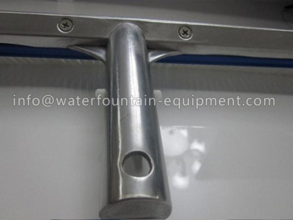 Pool Cleaning Brush Swimming Pool Accessories Plastic / Stainless Material