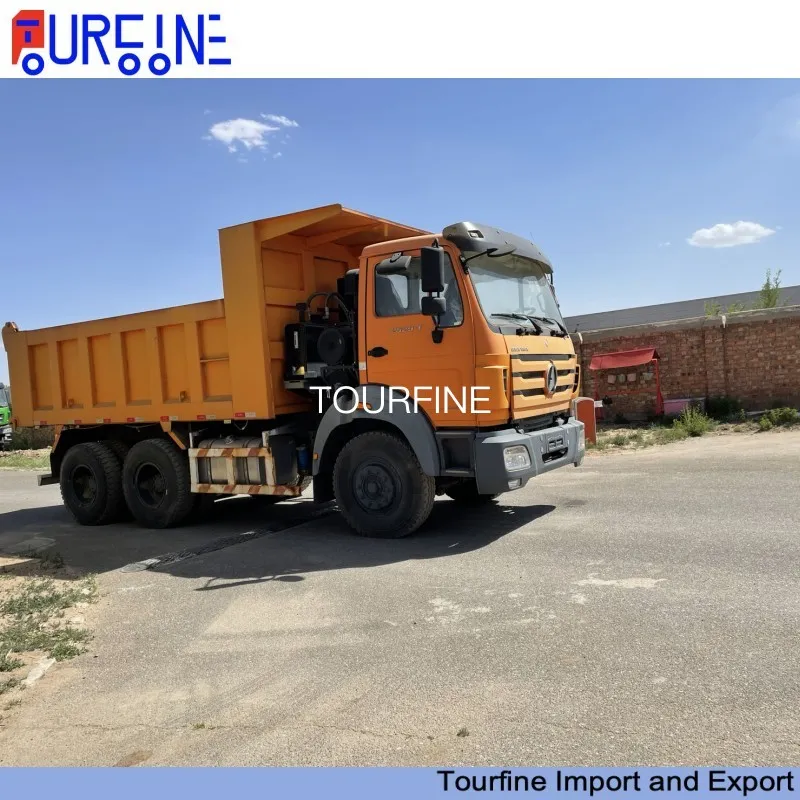 New Heavy Duty Mining Ng80 Beiben 6X4 420HP Tipper Dump Truck For Sale