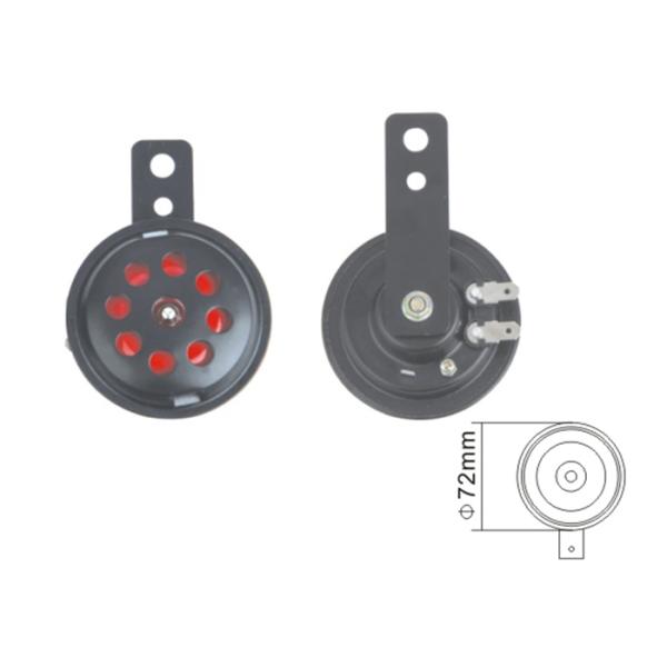 1.8 A Current Deep Tone Car Horn , Electric Car Horn With Universal Mounting Brackets