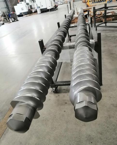 Extrusor de parafusos duplos Eje de rolamento a frio para fábrica petroquímica