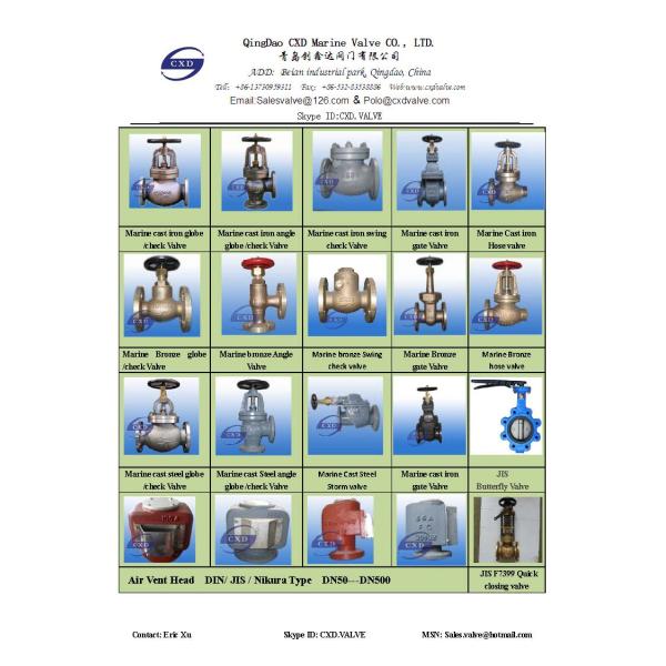china marine cast steel valve factory