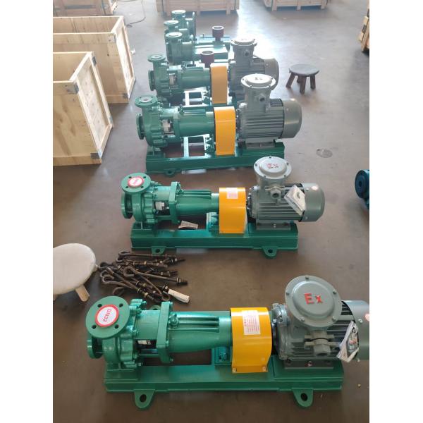 IHF Stainless Steel Centrifugal Chemical Pump 6.5-160 M3/h For Chemical Industry