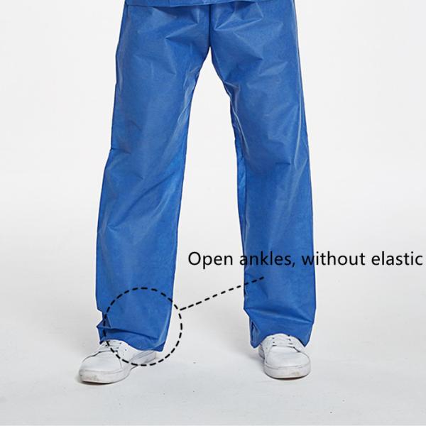 S&J Disposable sms hospital scrub V collar short sleeve unisex medical hospital uniform scrubs