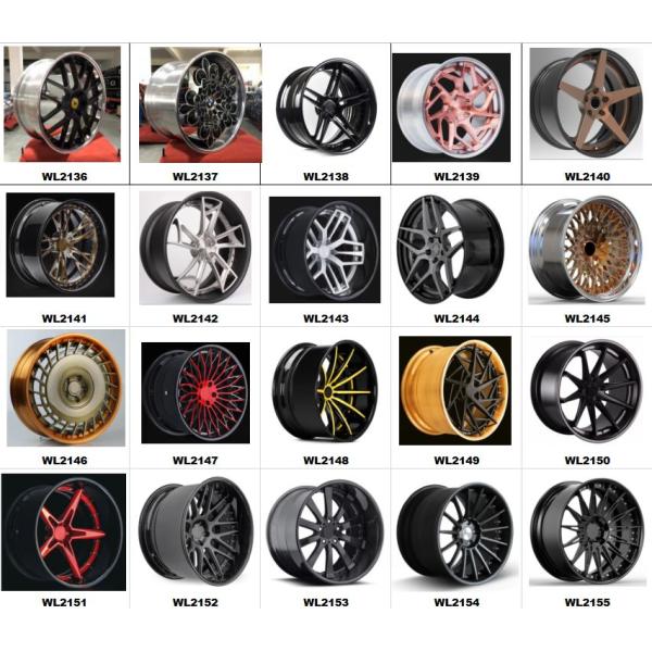 Customized Step Lip Forged Alloy Wheel 19 Inch For A5 A7 A8 GLE S65 C63