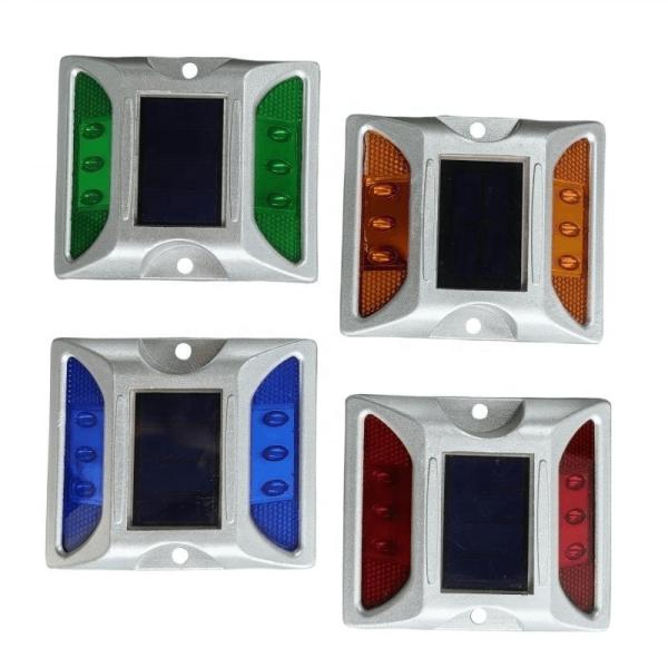 OEM Manufacturer's High Brightness IP68 Flashing Traffic Marker Light Reflective Aluminum LED Cat Eye Solar Road Stud Made