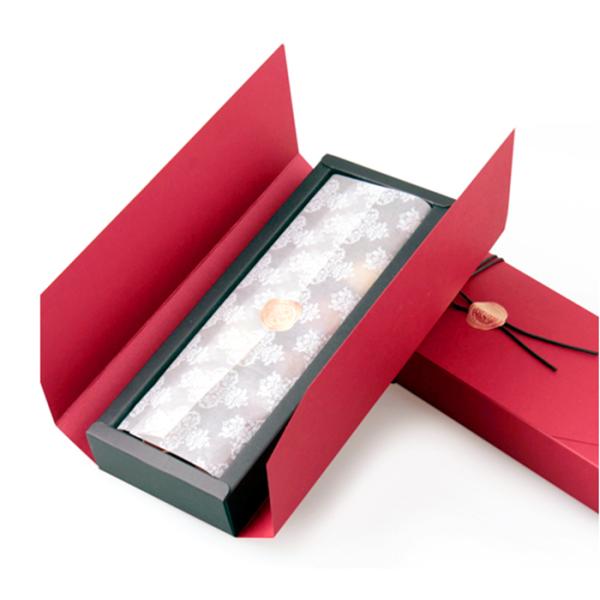 Red Gold Foil Kraft Paper Food Grade Packaging