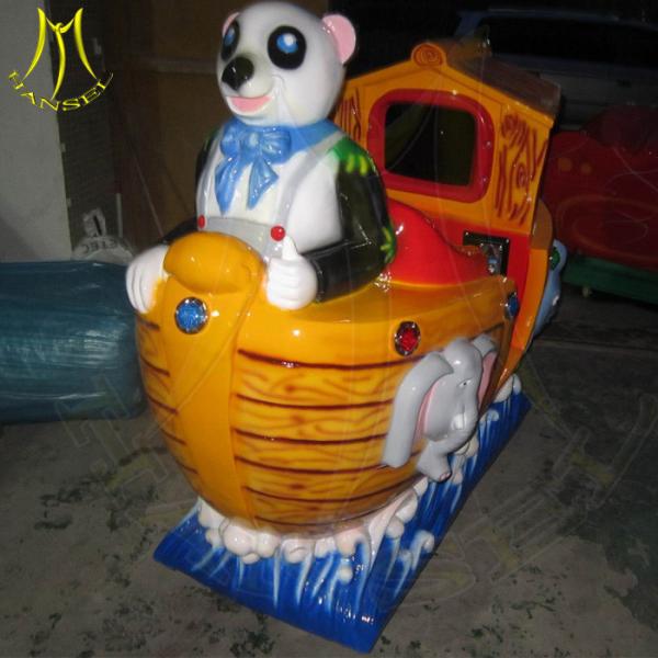 Hansel fiberglass coin operated indoor amusement rides for sale
