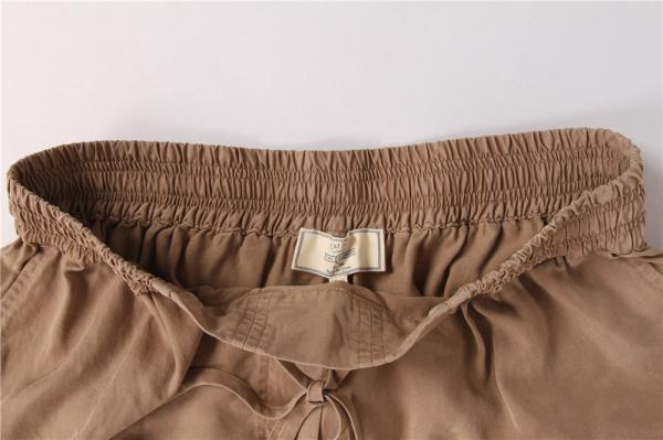 Stockpapa Khaki Ladies Spandex Shorts Casual Summer Shorts Womens