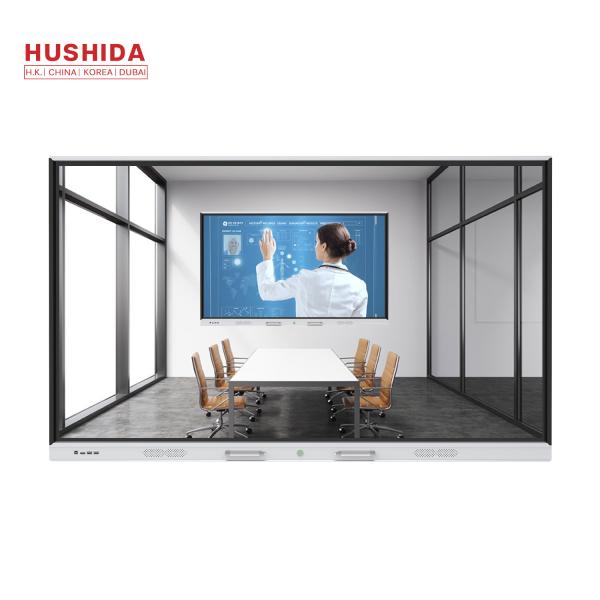 HUSHIDA 75inch H2 Series Infrared Touch Screen Interactive Whiteboard Dual System Smartboard