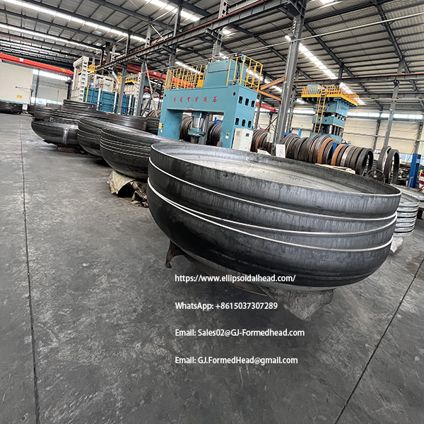 Custom Stainless Steel 316L ASME Elliptical Heads Factory for LNG Tanks with 100% Traceability