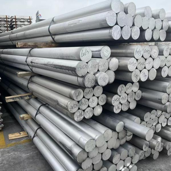 Cold Drawn ASTM 6082 Aluminum Rod Extension Bar 0.3 - 100mm Diameter