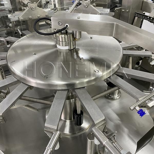 Detergent Automatic Pouch Filling And Sealing Machine Doypack Packing