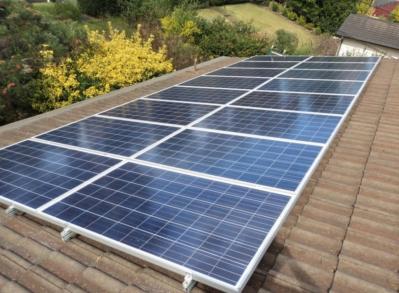Os sistemas solares da montagem do telhado do metal estruturam    Sistema solar 3kw    Telhado solar que monta sistemas    Sistema da montagem do telhado