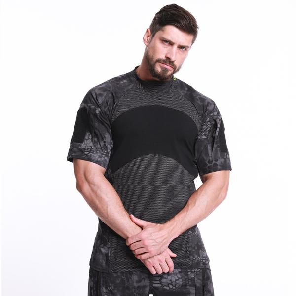 Outdoor Camouflage Frogwear Military Tactical Shirts 65% Polyester Frog Combat Uniform