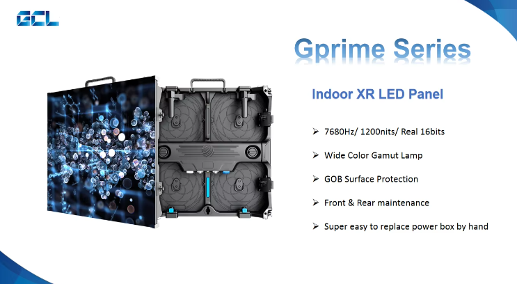 High Performance LED Screen with 7680Hz Refresh Rate and Die Casting Magnesium Alloy Cabinet Featuring GOB Encapsulation Technology