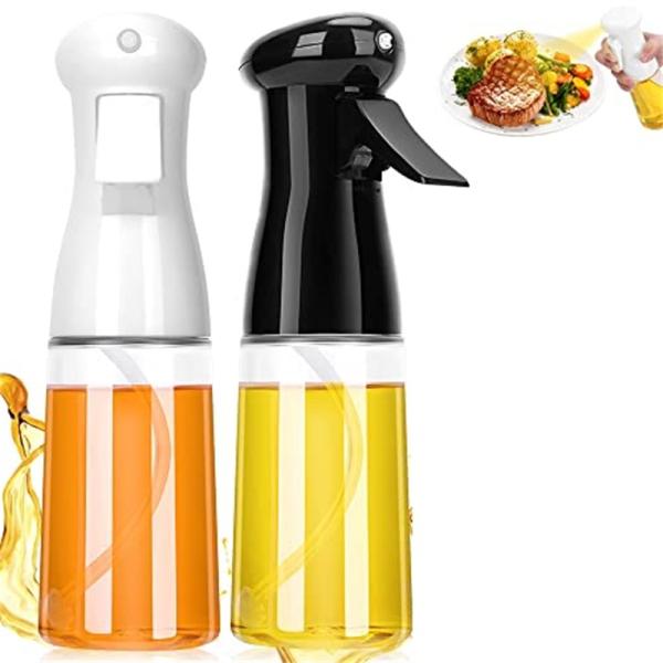 Portable BBQ Kitchen Calcium Sodium Glass Olive Oil Sprayer Atomized Spray Oil Bottle