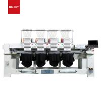 4 máquina de alta velocidade principal do bordado do chapéu da máquina 1200rpm 3D do bordado