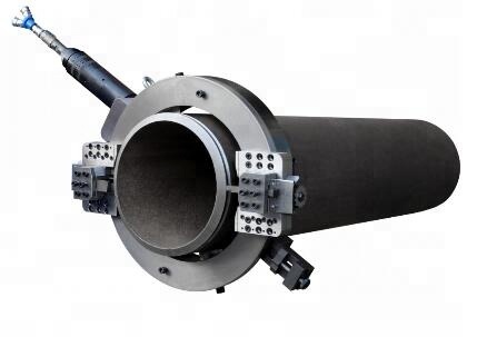 Split Frame Pipe Cold Cutting And Beveling Machine Pnuematic Cutter