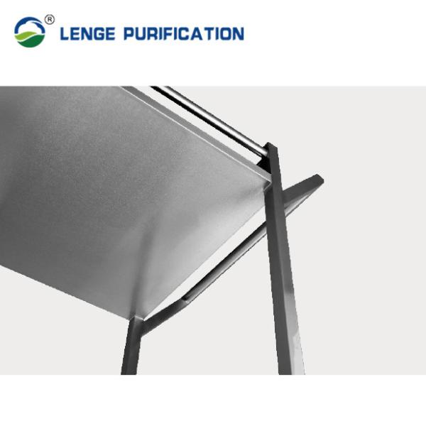 Fully Welding Stainless Steel Furnishing 800mm X 800mm X 800mm Stainless Steel Desk With Drawer