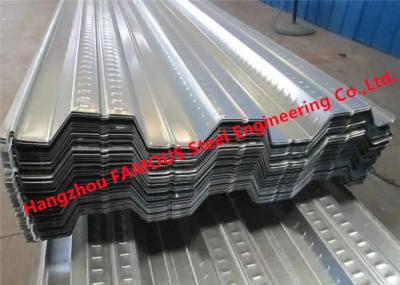 High Performance Unpropping Metal Floor Deck Galvanized Composite Concrete Slabs