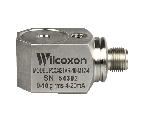 Compact Vibration Transmitter Corrosion Resistant Acceleration RMS Detection