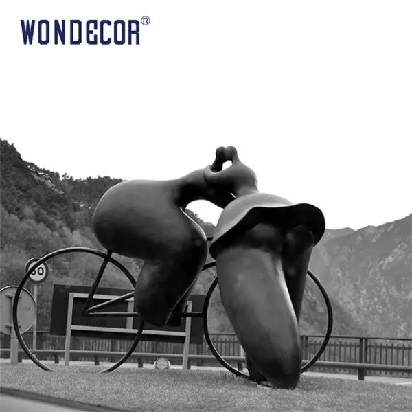 Подгонянное большое бронзовое жирное украшение искусства дамы Скульптуры 230cm