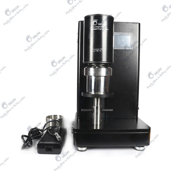 316 Stainless Steel Lab Mixer with Mix Blade Agitator and Desktop Vacuum Mixer Equipment