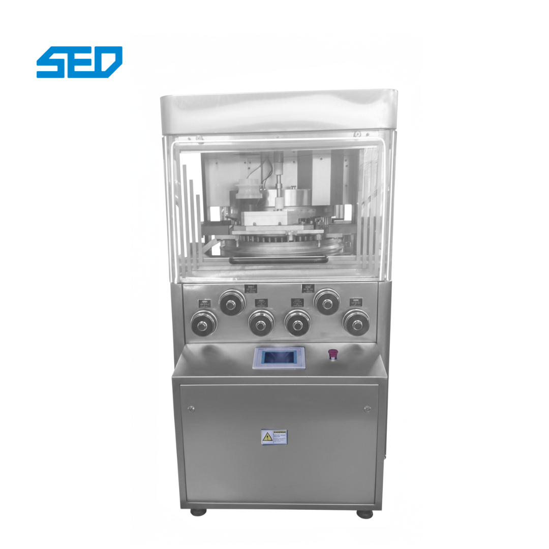 High-Capacity Rotary Tablet Press Machine with 300,000 Pieces per Hour Output GMP-Compliant and Stainless Steel Construction