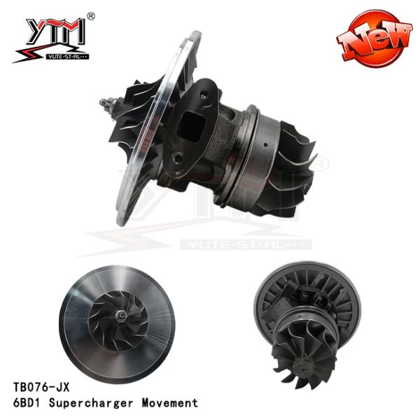Turbocharger TB076-JX 6BD1 Supercharger Movement For ISUZU TRUCK 6BD1