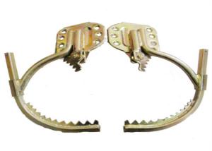 High-Strength Steel Pole Climbers with 105 KN Rated Load and 170 KN Test Load