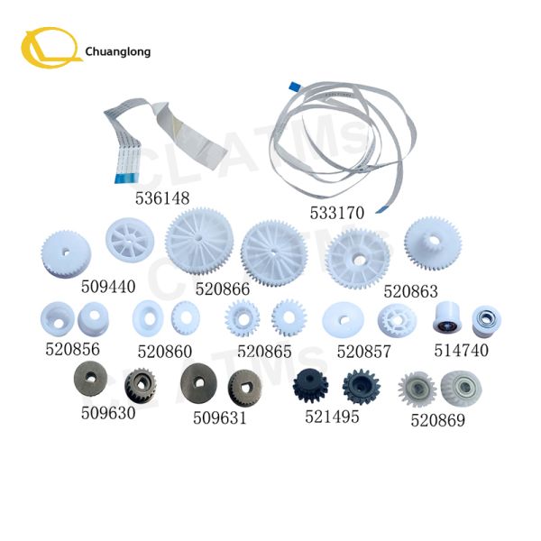 509630 509630001 G&D BPS C5 Banknote Counter Timing Belt Pulley 20G MTR G+D C5 Replacement Parts For ATM Banking Machine Retail