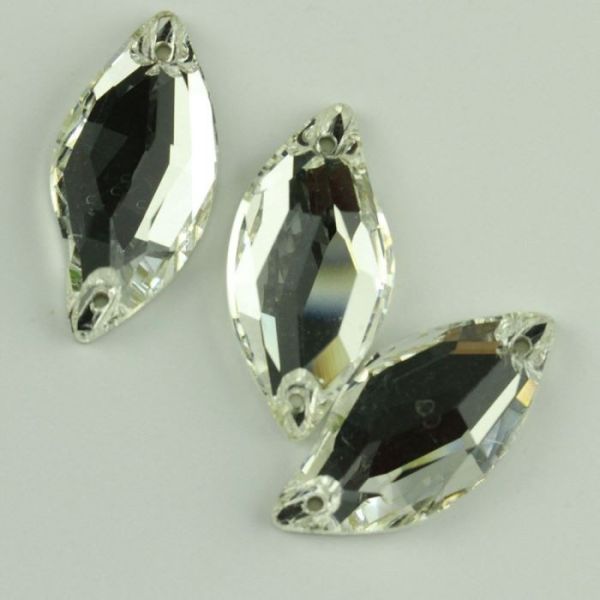 Hoja Clara con Forma de Lujo para Coser a Mano con Piedra