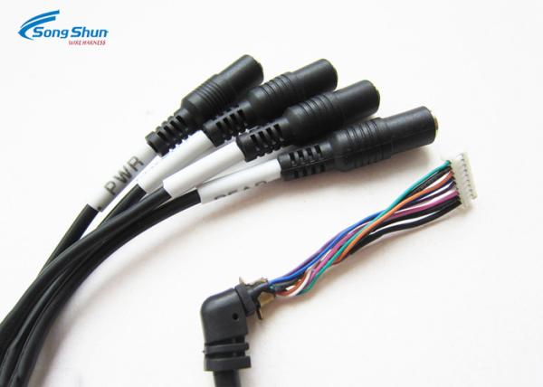 3.5mm Plug Audio Cable Cord Female 4 Audio Splitter Extension Cable Customized Length