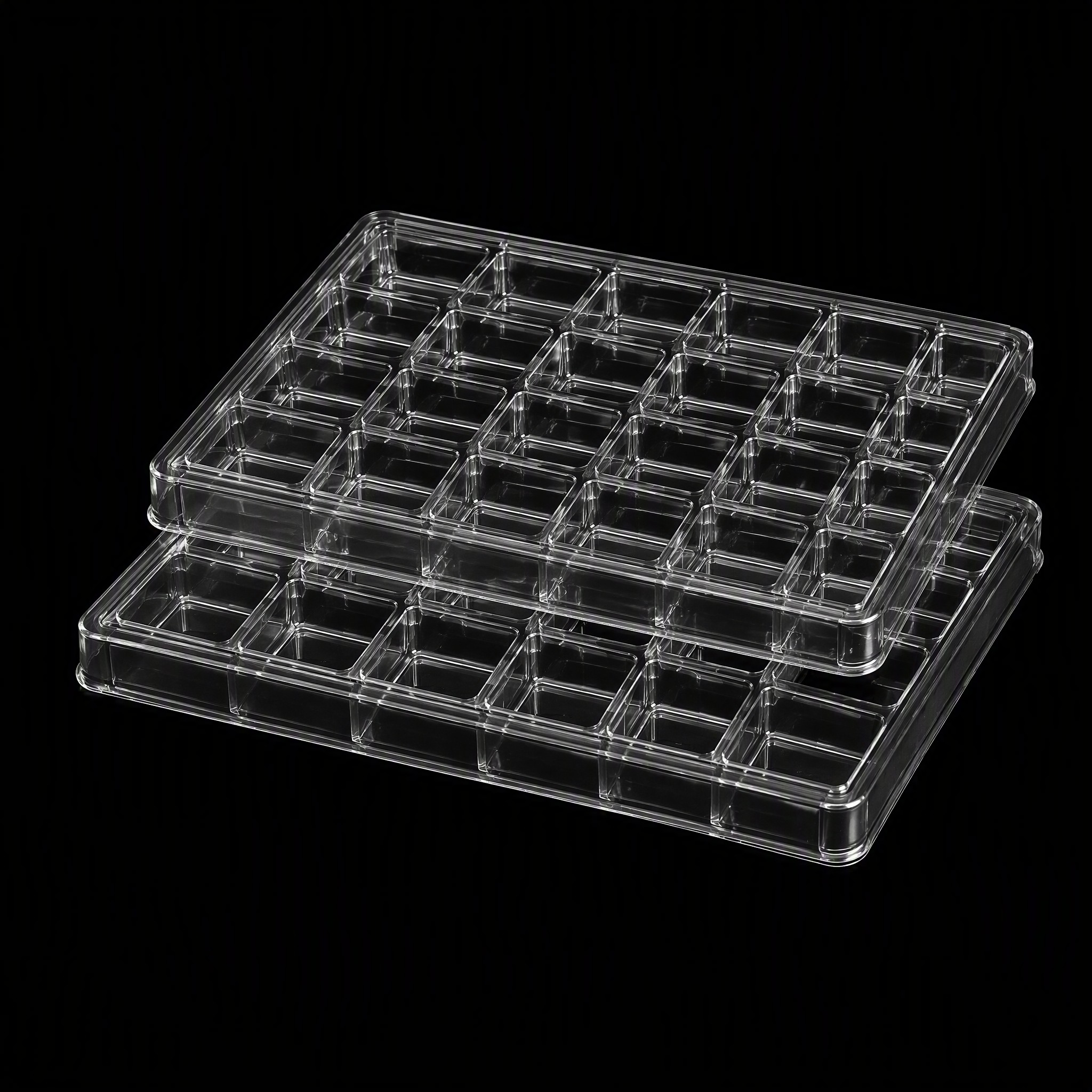 Transparent Recyclable PET Sheet Formed Tray for Hardware Goods Crystal Clear Display Packaging Vacuum Blister Box