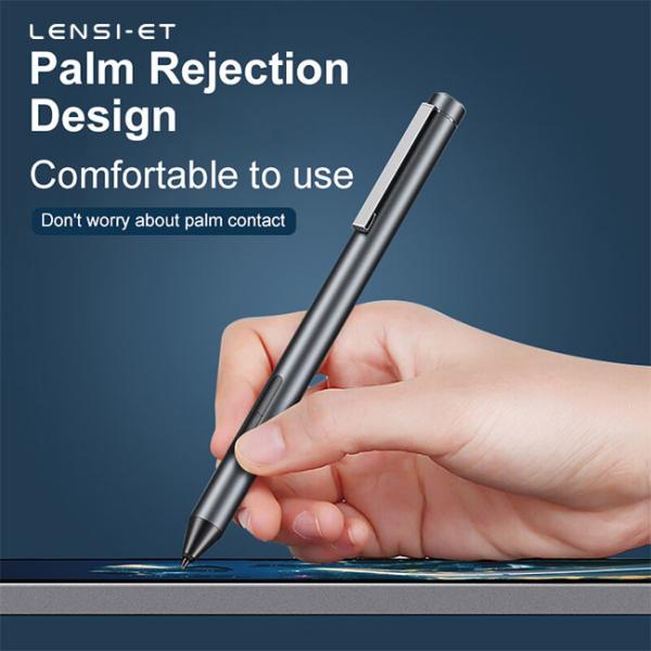 Стилус для планшета с активной поверхностью Карандаш из алюминиевого сплава Металлический стилус Отклонение ладони