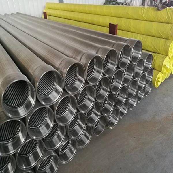 Stainless Steel 304 Mesh Wedge Wire Johnson Screen Tube For Water Well Sand Control