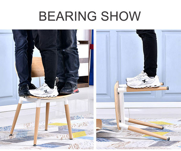 переклейка 79cm изогнутая обедая ресторан фаст-фуда кофейни стула ретро