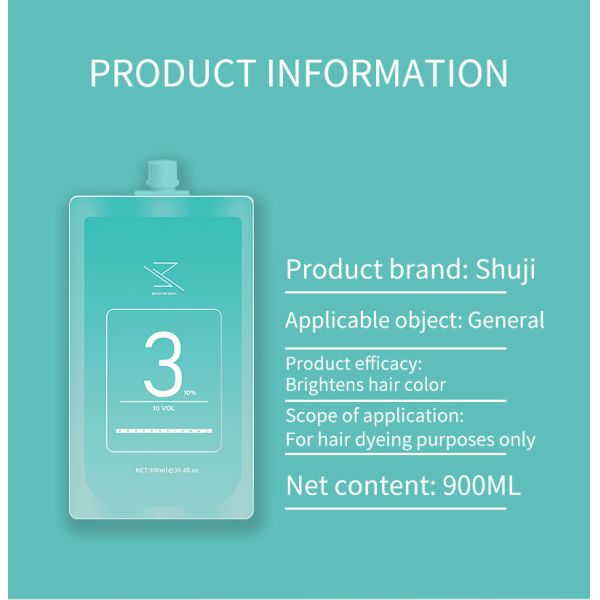 Développeur professionnel au peroxyde Crème oxydante pour cheveux naturels OEM/ODM