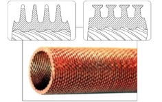 ASTM B111 UNS C70600 Медная никелевая сплавная трубка теплообменник низкопрядистая трубка