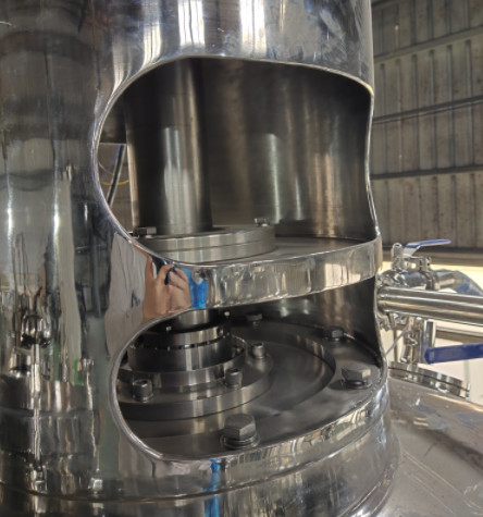 Electric Steam Heating Softgel Medicine Mixing Tank Stainless Steel Water Cooling