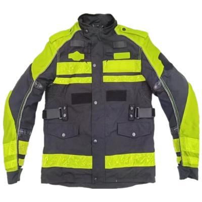 Nylon Tarsilon Motorbike Riding Jackets Removable Thickened Waterproof