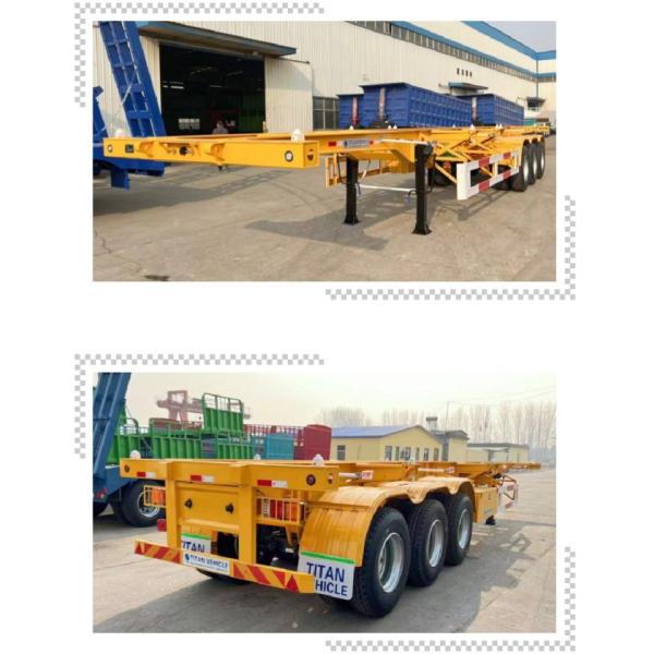 TITAN 3 Axle 40Ft Skeleton Trailer for Sale