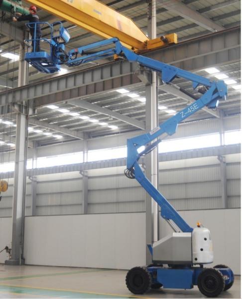 6-30m SNSC Self Propelled Electric Diesel Powered Telescopic Boom Lifts Online Support