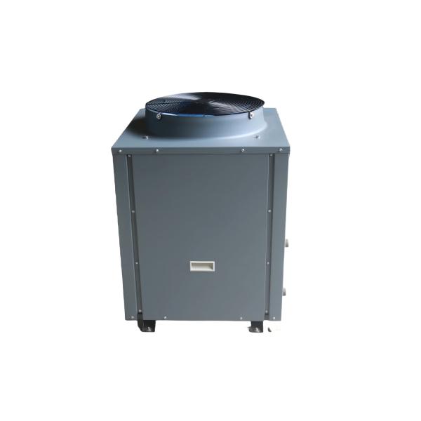 21KW Air Source Heat Pump Galvanzied Steel Grey Color Swimming Pool Water Heater