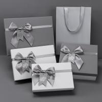 Cosmetic Packaging Box Gray Gift Box Souvenir Gift Box Tanabata Gift Box Wholesale
