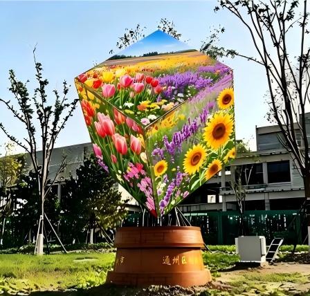 Cube LED Display/Rubik's Cube LED display screen/Cube led video display